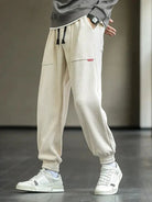 Men Winter Corduroy Sweatpants - Ankle Length, Loose Jogger Style FOUR RIVAGE