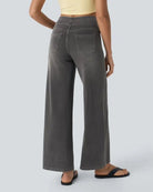 Ivyshape | Super Stretch Wide Leg Jeans Ivyshape