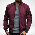 Slim Fit Lightweight Bomber Jacket FOUR RIVAGE