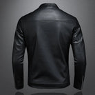 Bomber Leather Jacket – Slim Fit, Classic Motorcycle Style FOUR RIVAGE