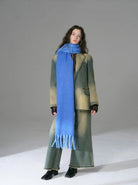 Royal Blue Double Side Winter Scarf PinchBox