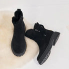 Winter Ankle Boots – Fur Lining, Side Zip, Anti-Slip Sole FOUR RIVAGE