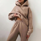 Tracksuit Set, Autumn Hoodie Sweatpants, Casual Loungewear FOUR RIVAGE