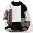 Patchwork Knitted Sweater FOUR RIVAGE