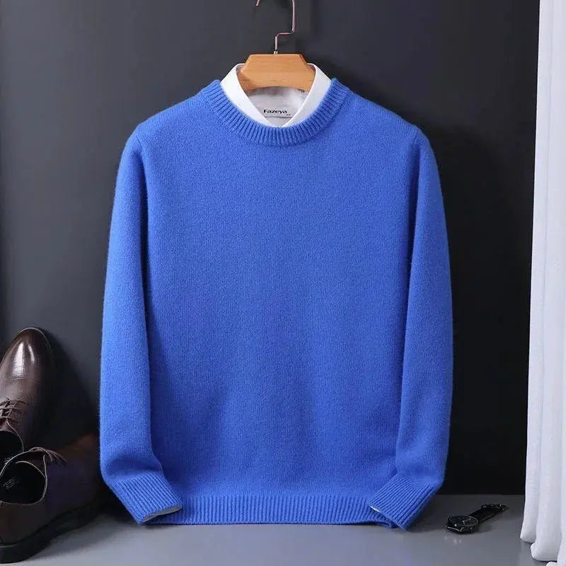 Crew Neck Knitted Sweater Regular Fit FOUR RIVAGE