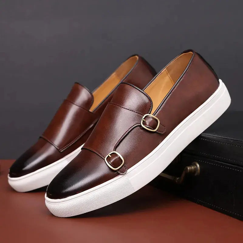 Loreto Timeless Leather Loafers FOUR RIVAGE