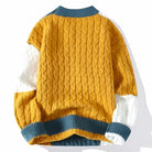 Patchwork Knitted Sweater FOUR RIVAGE