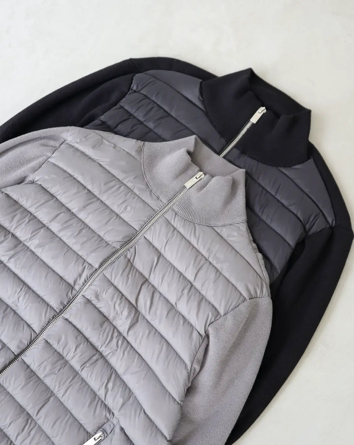 Modern Hybrid Quilted Jacket FOUR RIVAGE