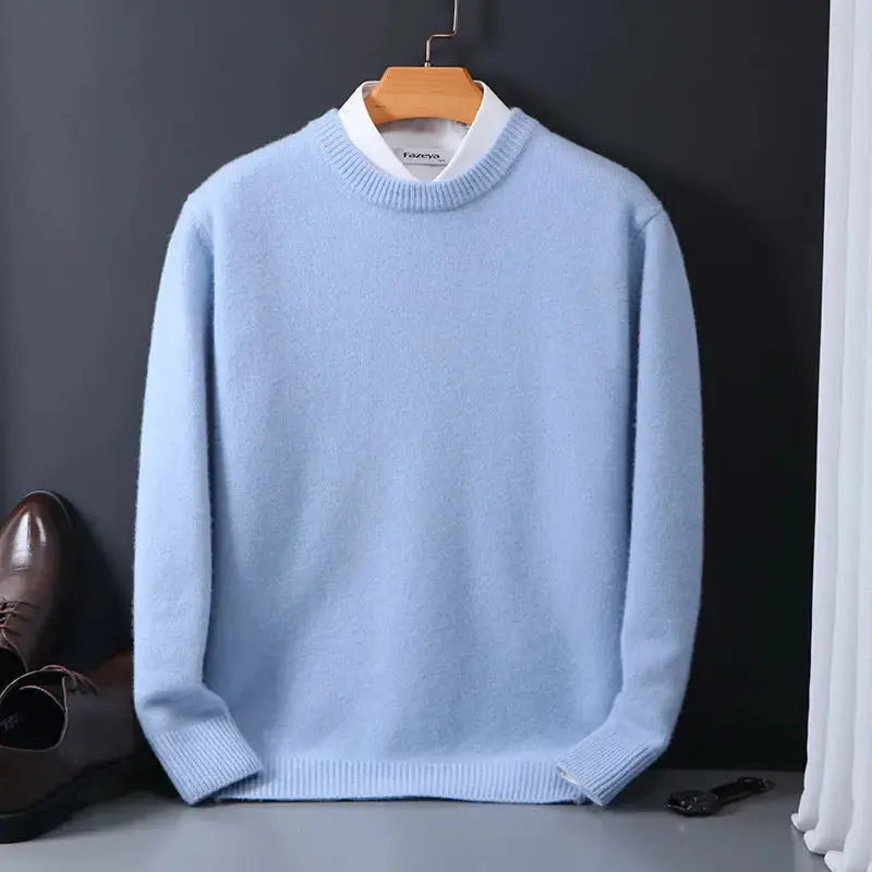 Crew Neck Knitted Sweater Regular Fit FOUR RIVAGE