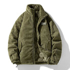 Plush Corduroy Quilted Jacket FOUR RIVAGE