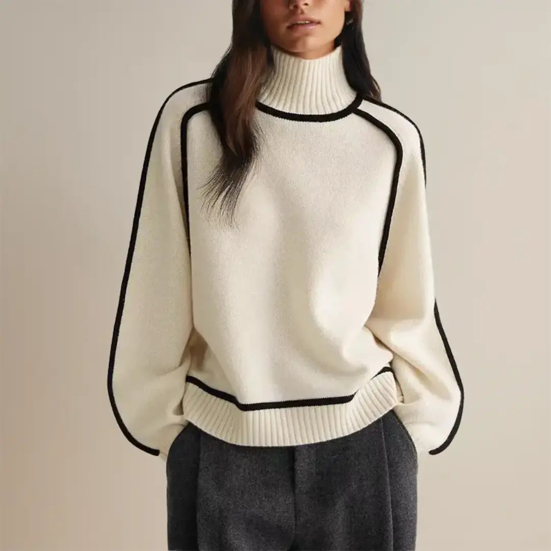 Knitted Turtleneck Sweater FOUR RIVAGE