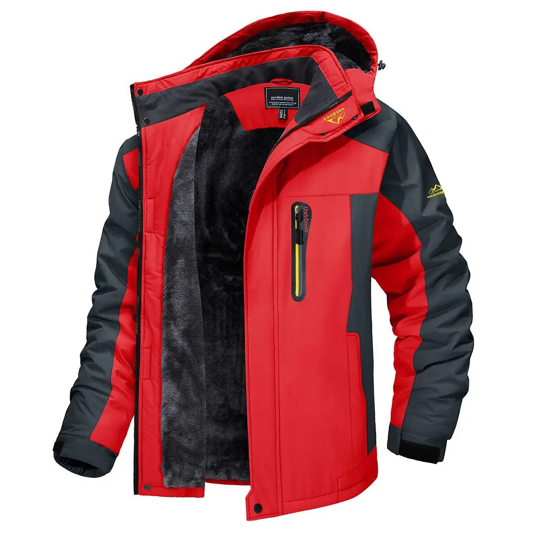 Winterproof Outdoor Hooded Jacket FOUR RIVAGE