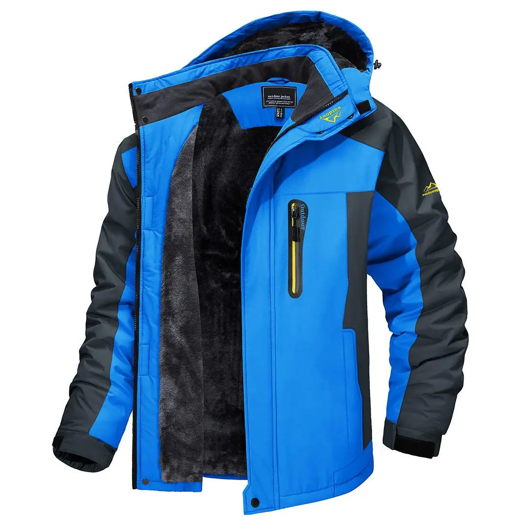 Winterproof Outdoor Hooded Jacket FOUR RIVAGE