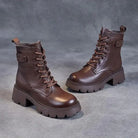 Ivyshape | Orthopedic Leather Boots Ivyshape